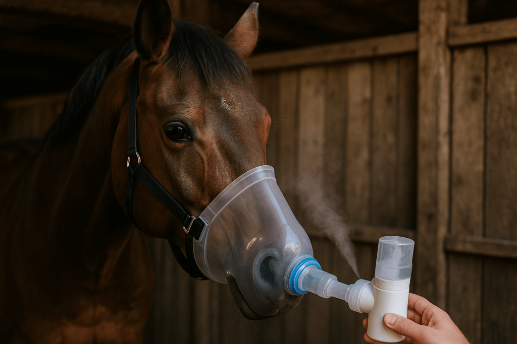Aerosoltherapie bei Pferden: Was ist das und welche Vorteile bietet sie?